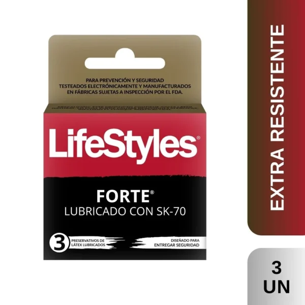 Lifestyles forte 3 unidades Lifestyles forte 3 unidades